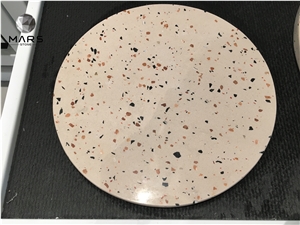 Terrazzo Cement Multicoloured Kitchen Work Top And Table Top