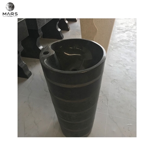 Terrazzo Style Design Popular Waterproof Pedestal Wash Basin