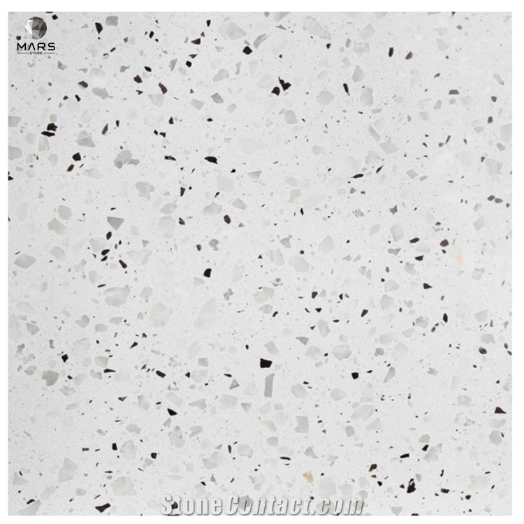 White Cement Concrete Terrazzo Wash Basins and for Bathroom