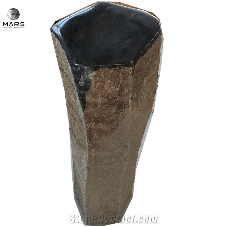 2021 High Quality Germany Basalt Stone Engraving Tombstone 