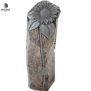 2021 High Quality Germany Basalt Stone Engraving Tombstone 