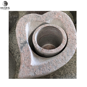 2021 Hot Granite Flower Vases Pot For Cemetery Graves