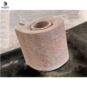 2021 Hot Granite Flower Vases Pot For Cemetery Graves