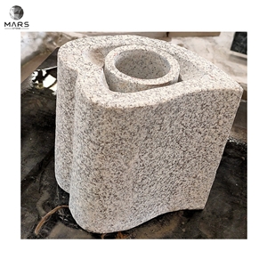 2021 Hot Granite Flower Vases Pot For Cemetery Graves