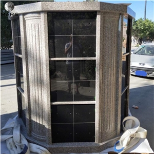 2021 Natural Stone Granite Niche Columbarium Design Factory