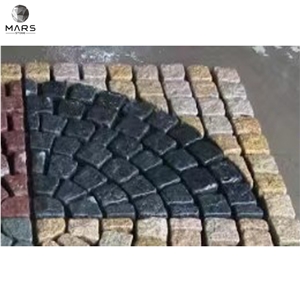 Basalt Cube Wall Stone Granite Stone Paver Cobble