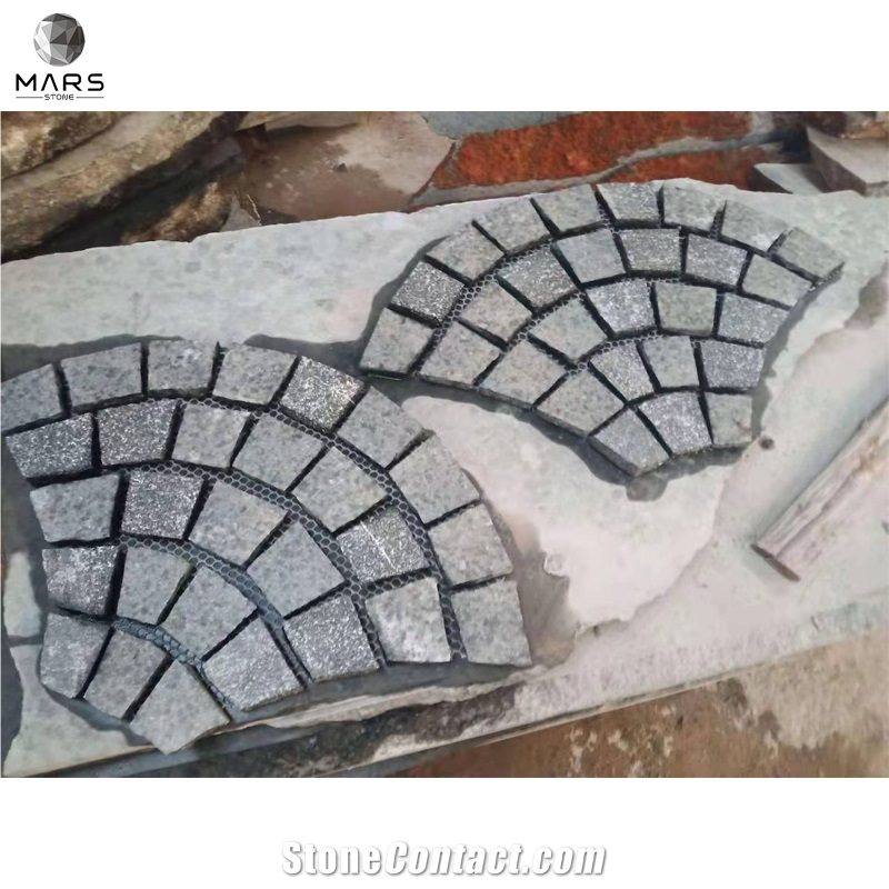 Basalt Cube Wall Stone Granite Stone Paver Cobble