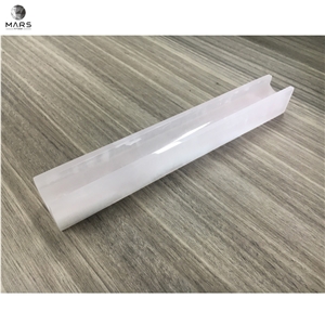 Decoration Smooth Pink Onyx Incense Stick Incense Holder