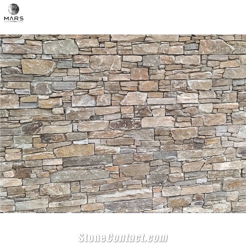 Decoration Z Shape Stone Cement Panels Outdoor Wall Stone