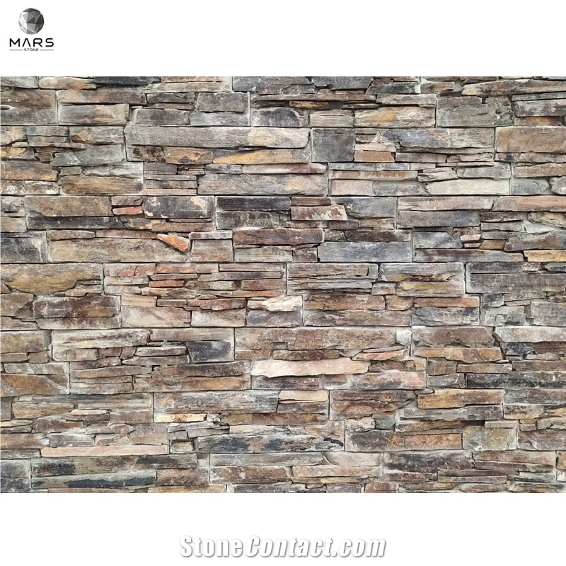 Decoration Z Shape Stone Cement Panels Outdoor Wall Stone