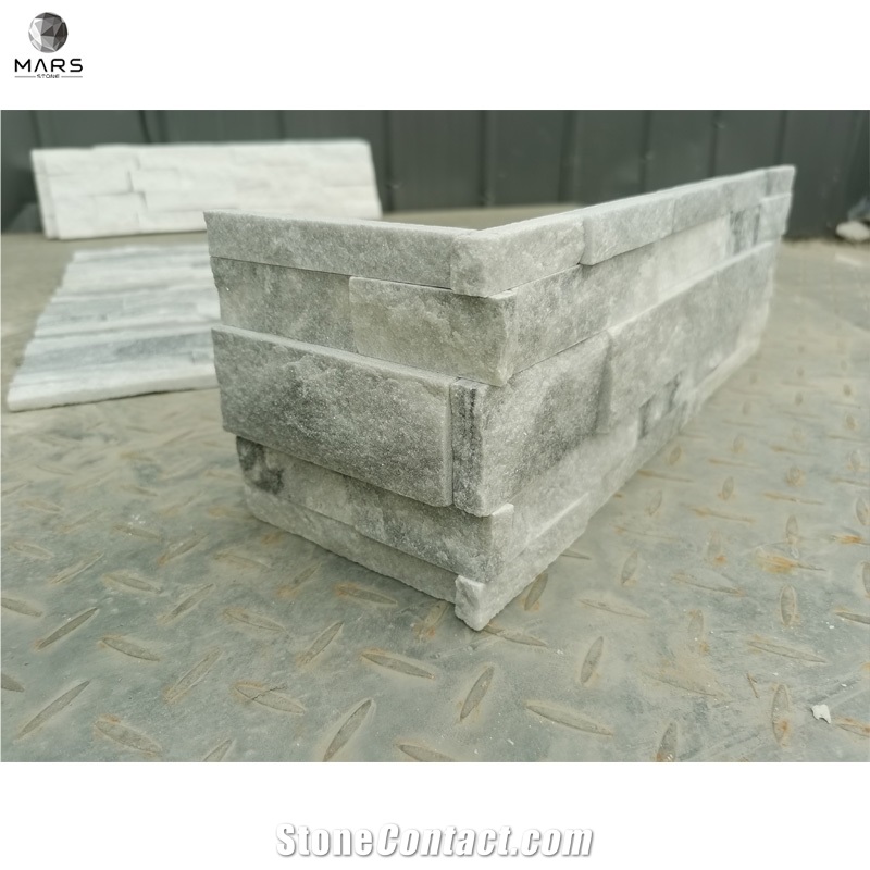 Flat Panel Culture Stone Wall Stone Cloudy Gray Ledgestone