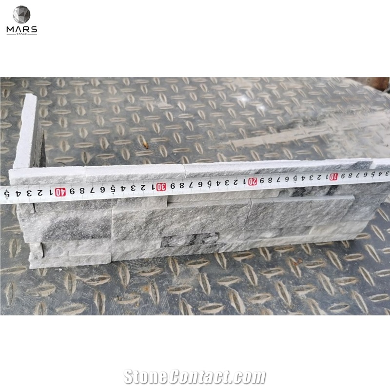 Flat Panel Culture Stone Wall Stone Cloudy Gray Ledgestone