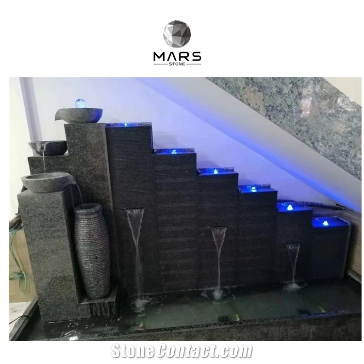 Garden Indoor Rolling Ball Fountain Stone Water WallFountain