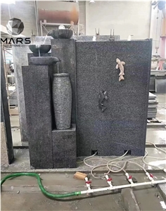 Garden Indoor Rolling Ball Fountain Stone Water WallFountain