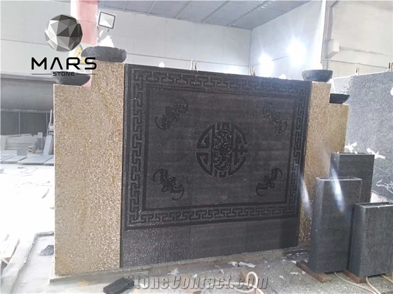 Garden Indoor Rolling Ball Fountain Stone Water WallFountain