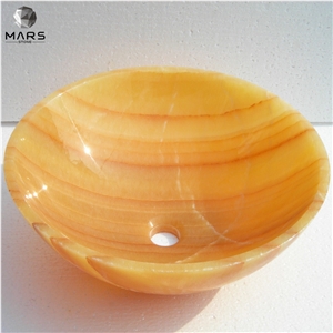 High Polished Bathroom Sink Marble Vanity Basin for Hotel