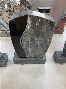 High Quality Carved Tree Stone Bahama Orion GraniteTombstone