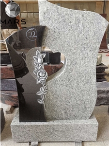 High Quality Carved Tree Stone Bahama Orion GraniteTombstone