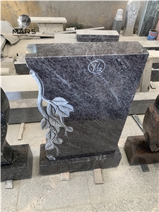 High Quality Carved Tree Stone Bahama Orion GraniteTombstone