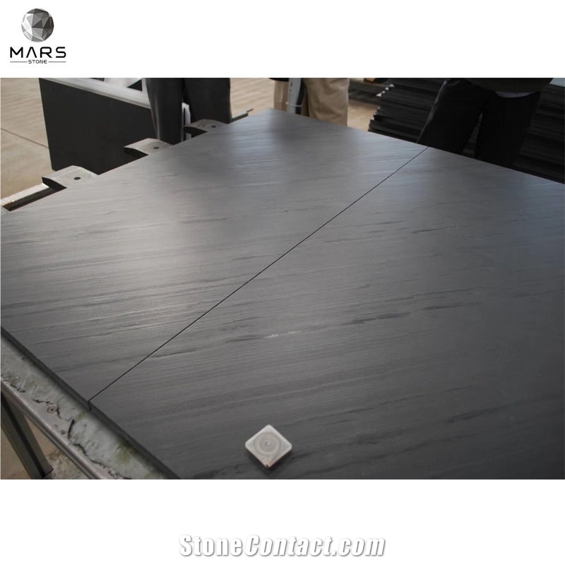 High Quality Natural Black Cultured Slate StoneFor WallSlate