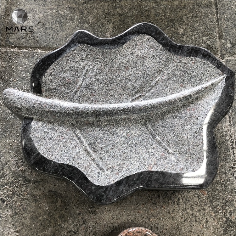 Hot Leaf Monumental cemetery Granite Statue Sculptures