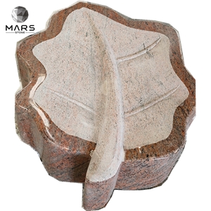 Hot Leaf Monumental cemetery Granite Statue Sculptures