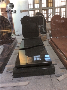 Impala Afrique Black Granite Tombstone Headstone And Cover