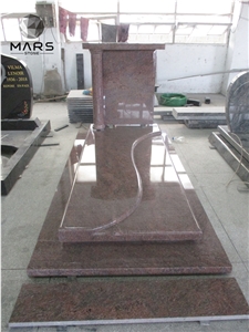 Impala Afrique Black Granite Tombstone Headstone And Cover