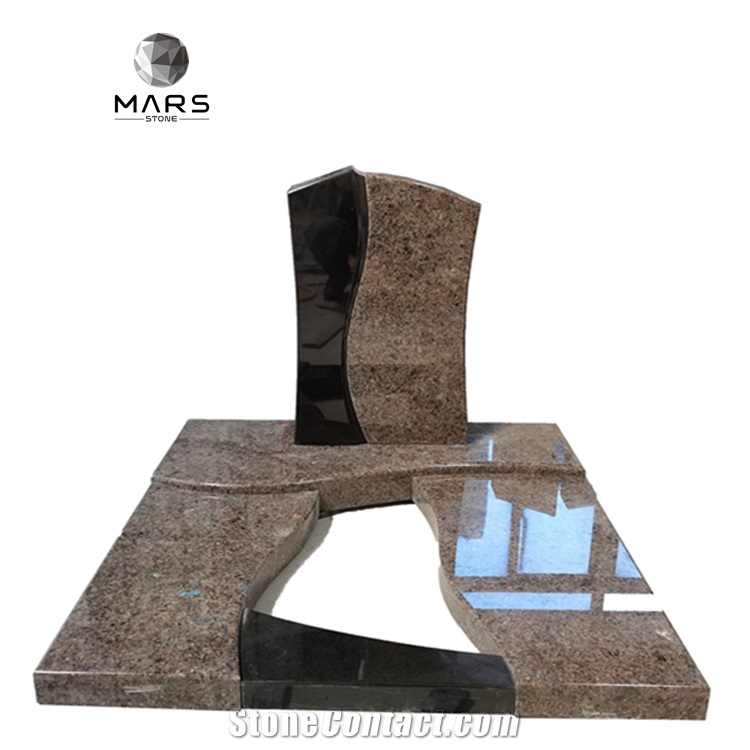 Natural Granite Germany Tombstone With Different Shapes