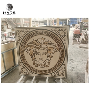 Natural Stone Art Water-jet Medallion Tile For Unique Design