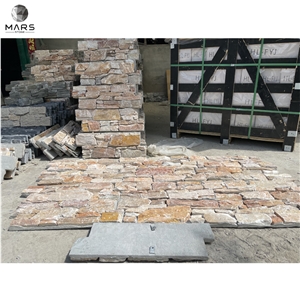 Veneer Wall Cladding Hook Cement Back Slate Culture Stone