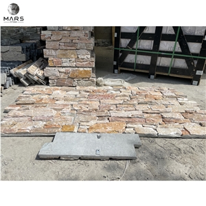 Veneer Wall Cladding Hook Cement Back Slate Culture Stone