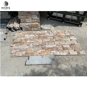 Veneer Wall Cladding Hook Cement Back Slate Culture Stone