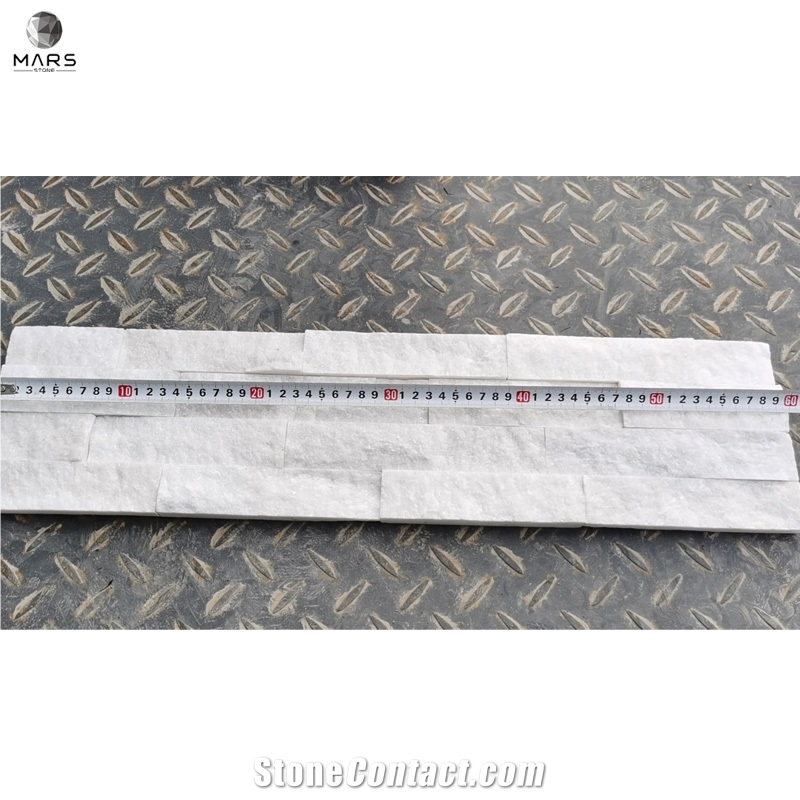 White Stone Panel Natural Stone Ledgestone Exterior Stones