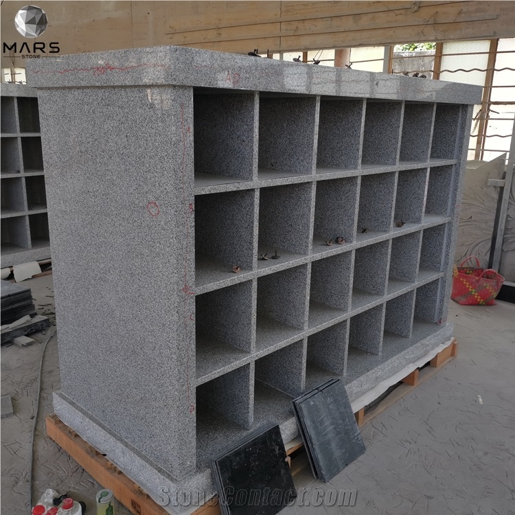 Wholesaler Rectange Black Door Granite Niche Columbarium 