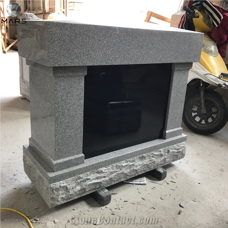 Wholesaler Rectange Black Door Granite Niche Columbarium 