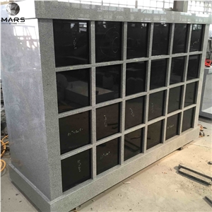 Wholesaler Rectange Black Door Granite Niche Columbarium 