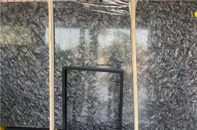Brazil Matrix Versace Black Granite Slab