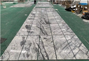 Layout Karaoz Black Marble Floor Tile
