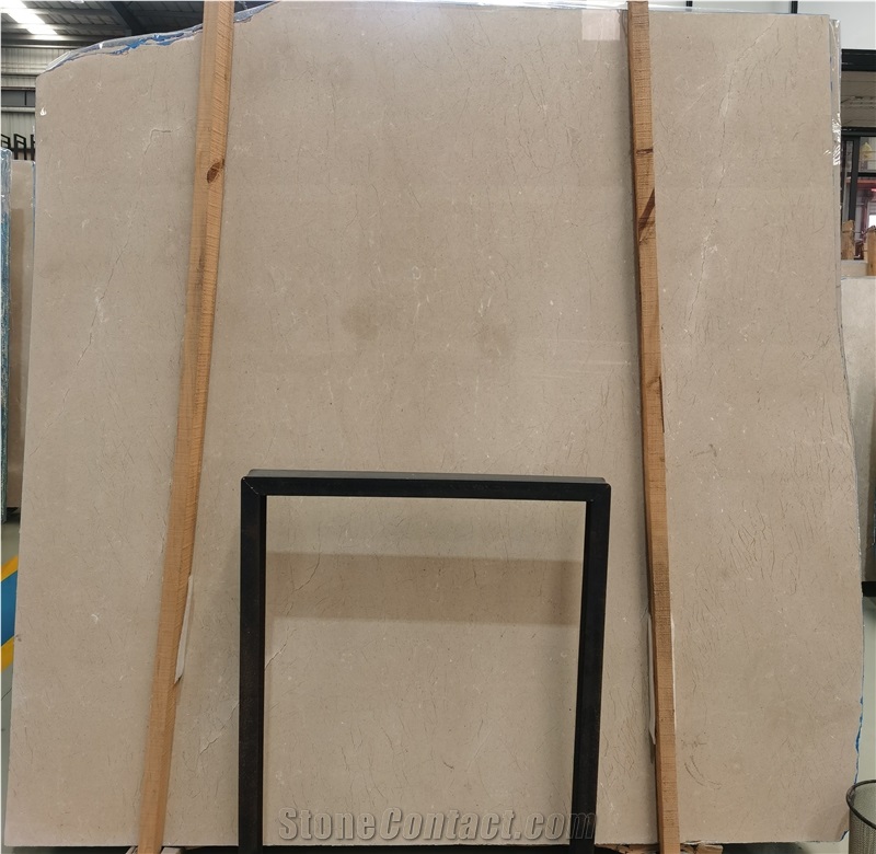 Polished Turkey Crema Nova Beige Marble Slab