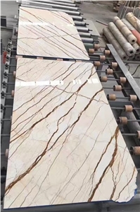 Turkey Dragon Wealth Sofita Gold Marble Slab
