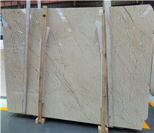 Turkey Dragon Wealth Sofita Gold Marble Slab