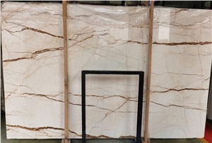 Turkey Sofitel Gold Beige Marble Slab