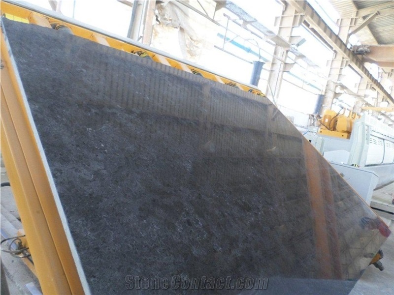 Dark Grey Marble Slabs, Black Marble Slabs