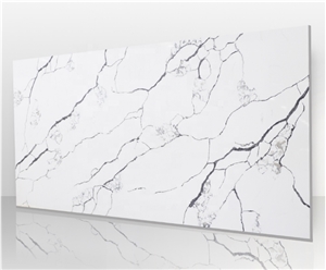 Artificial Calacatta Gold Quartz Slab , White Quartz Stone Artificial Calacatta Gold Quartz Slab , White Quartz Stone