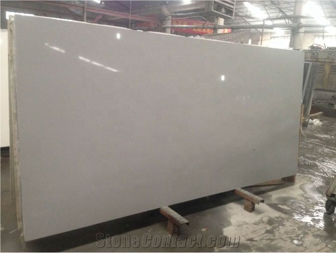 artificial Calacatta White Quartz Slabs Quartz stone