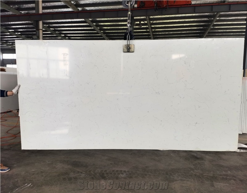 Artificial Cararra Quartz Tiles top sales model in Malaysia