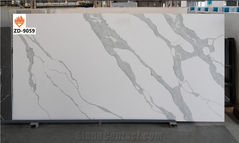 Best quality as hi-macs pure solid surface quartz stone 