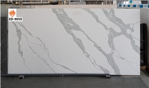 Best quality as hi-macs pure solid surface quartz stone 