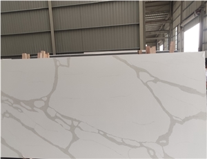 Cala quartz slab made in Malaysia Artificial Quartz Stone